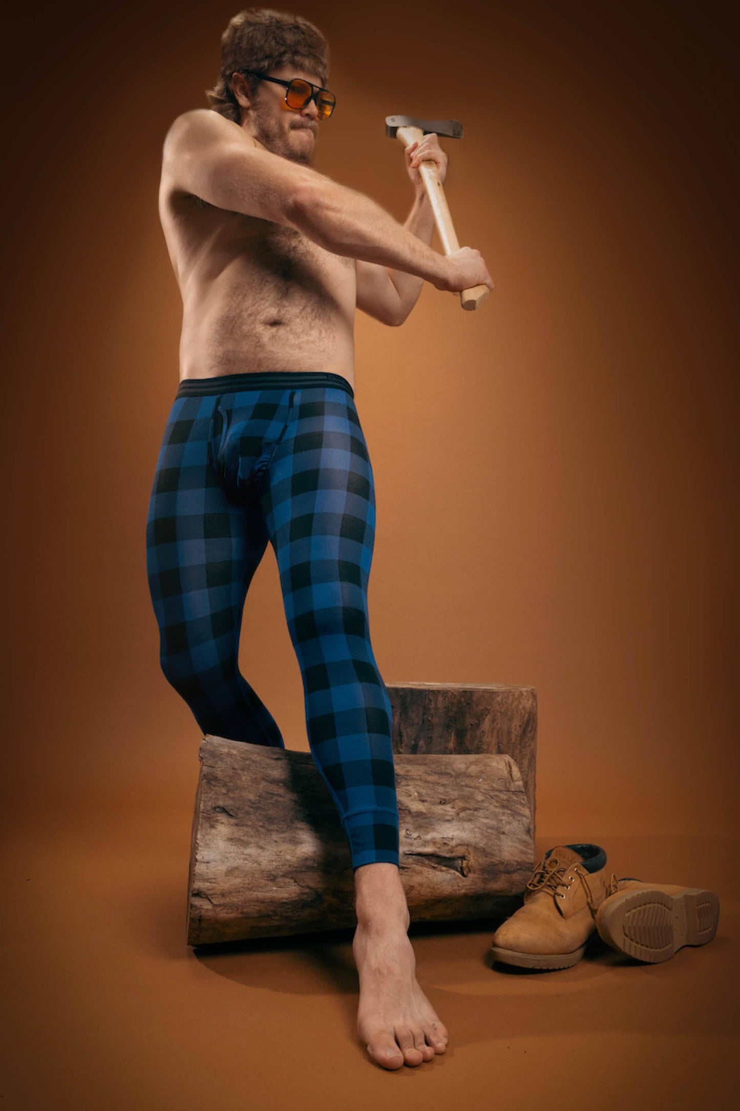 Ball Hammock® Men's Long Johns | The Threat Level Midnight