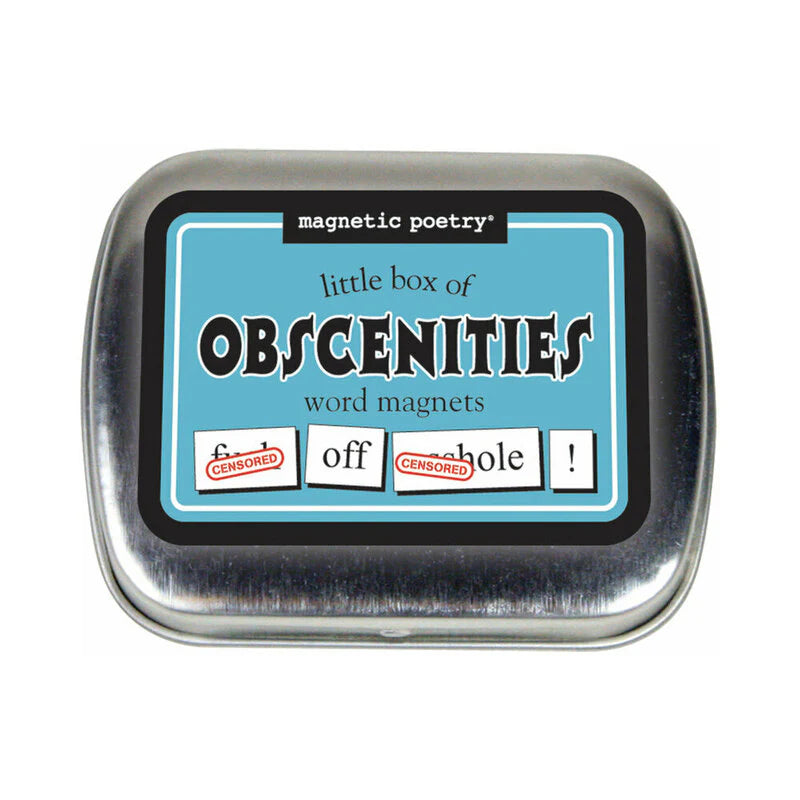 Magnetic Poetry Little Box of Obscenities