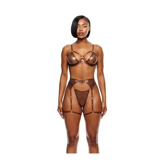 Liquid Metal Metallic Mesh 3 pc set