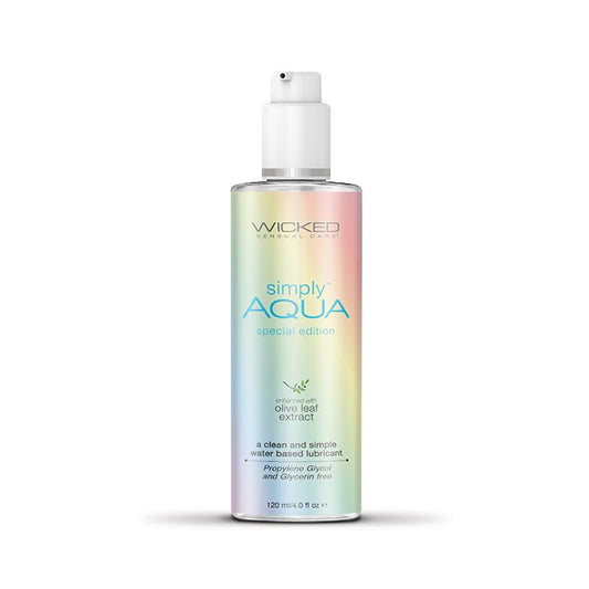 Wicked Simply Aqua Lubricant - 4 oz
