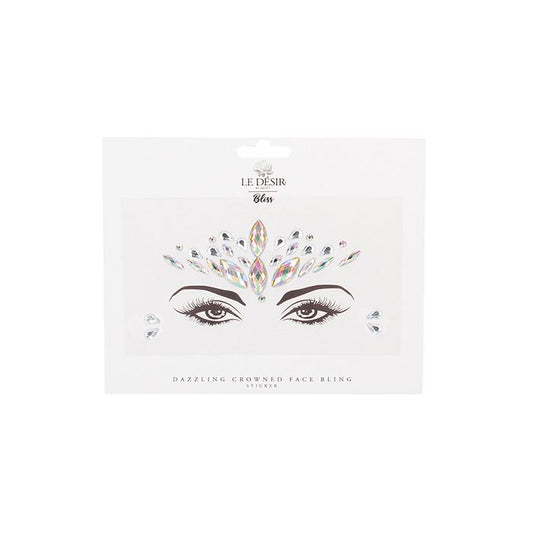 Bliss Dazzling Crowned Face Bling Sticker