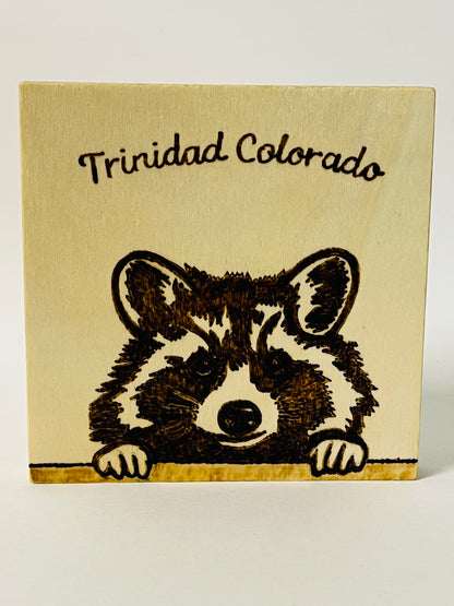 4x4 Wood Burned Art