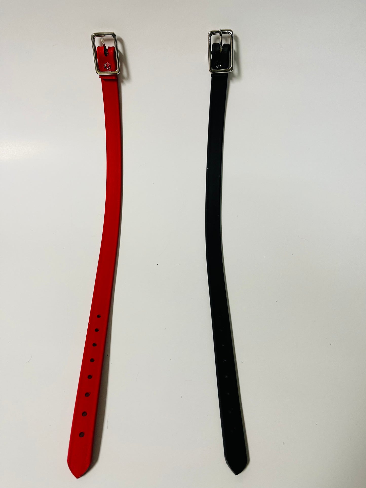 Vegan Leather Plain Collars