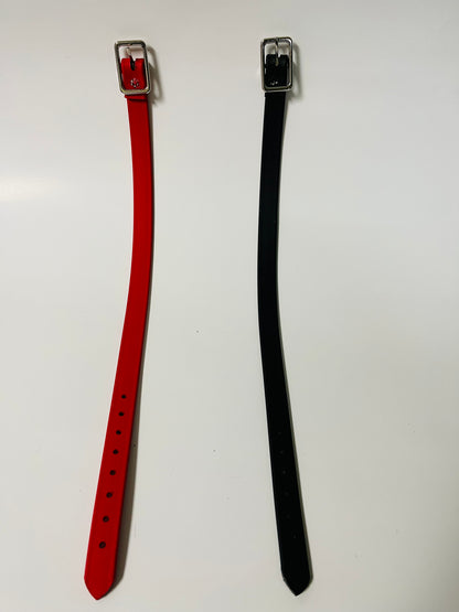 Vegan Leather Plain Collars