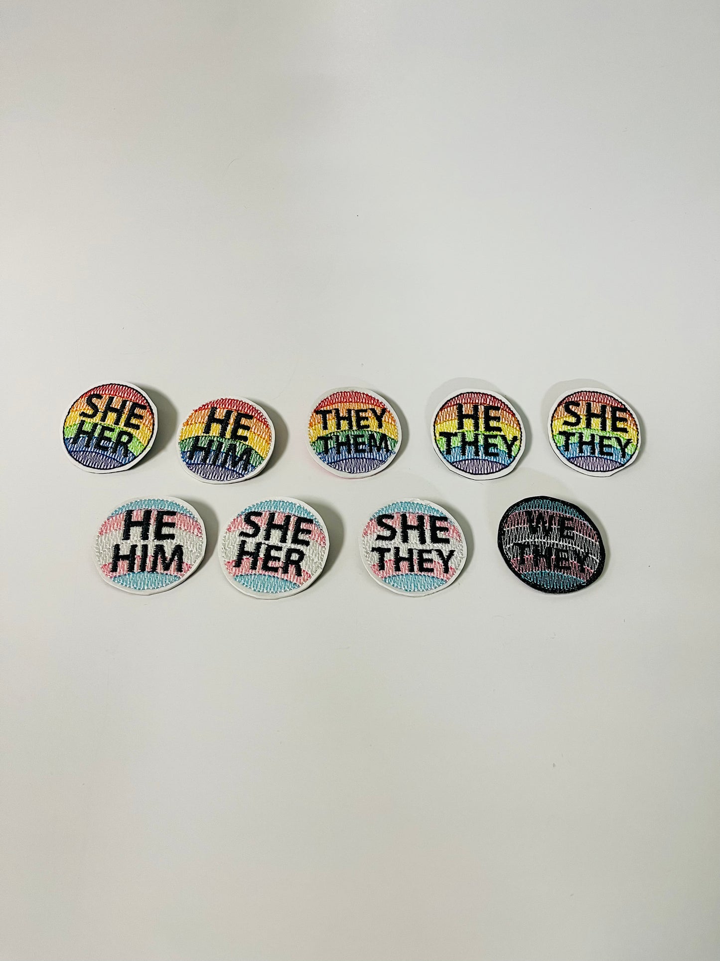 PS Forever Pronoun Pins