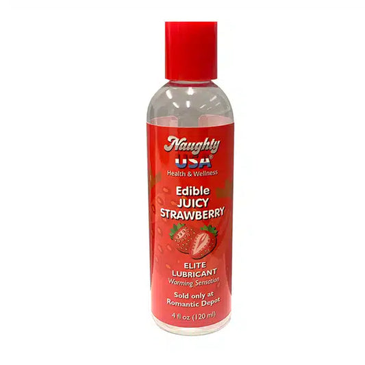 Naughty USA Strawberry Warming Lubricant