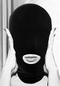 Shots BW Submission mask w Open Mouth