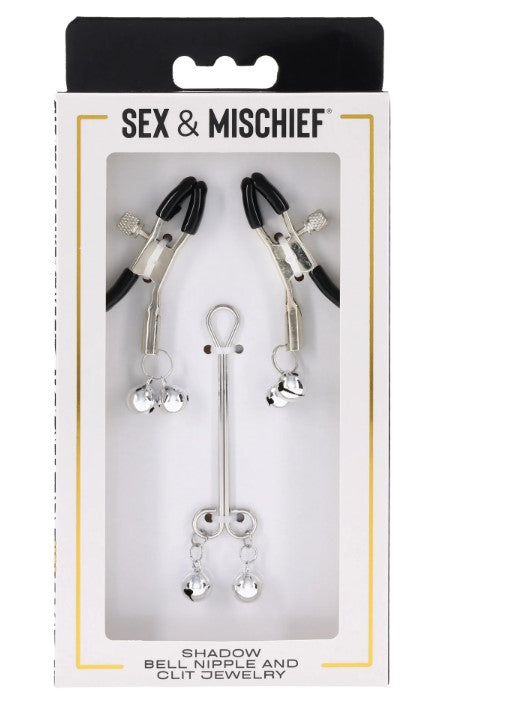 Shadow Bell Nipple and Clit Clamps