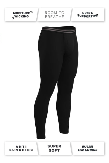 Ball Hammock® Men's Long Johns | The Threat Level Midnight