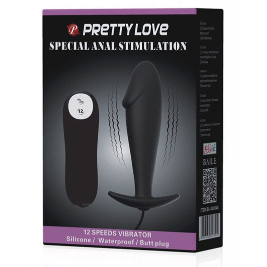 Pretty Love Vibrating Phallic Plug